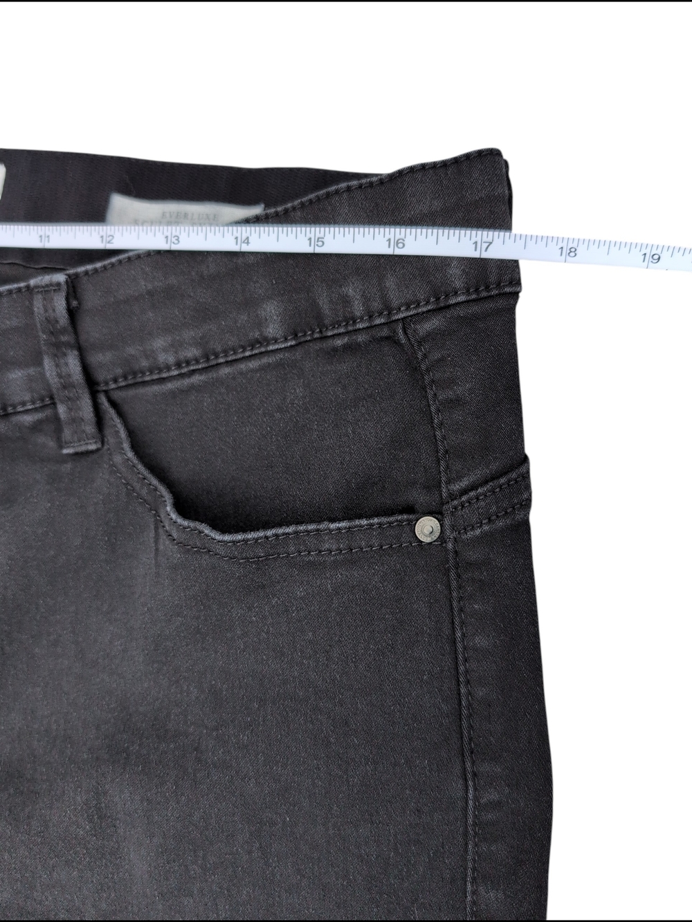 Angels Forever Young Everluxe Sculpt Women Skinny Jeans Stretch Waistband 14/32 - Picture 4 of 8